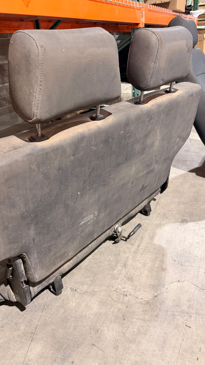 Black Custom Bronco Seats, Front & Rear, 1966-77 Ford Bronco - Used BLEM AA