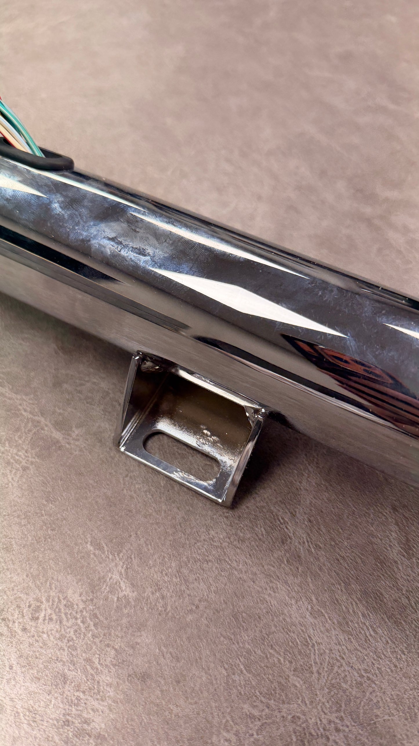 IDIDIT Direct Fit Tilt Column Chrome, Floor Shift  1974-77 Ford Bronco - BLEM AA