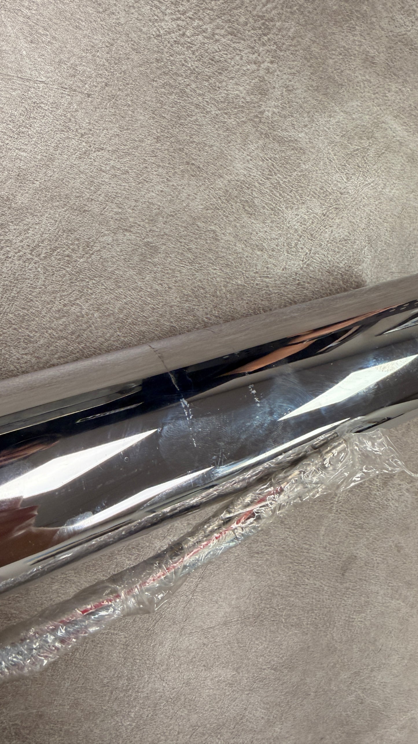 IDIDIT Direct Fit Tilt Column Chrome, Floor Shift  1974-77 Ford Bronco - BLEM AA