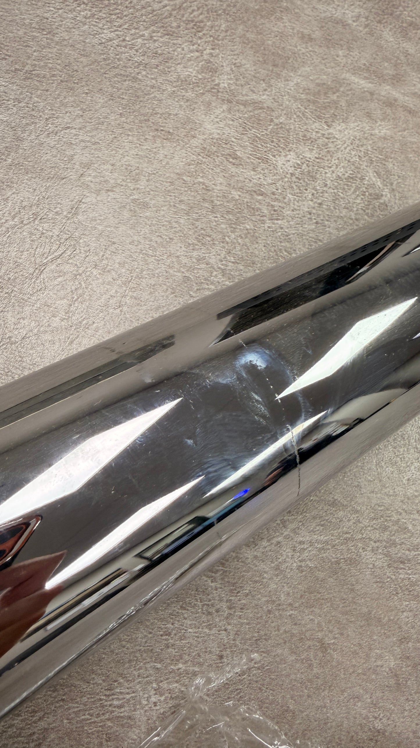 IDIDIT Direct Fit Tilt Column Chrome, Floor Shift  1974-77 Ford Bronco - BLEM AA