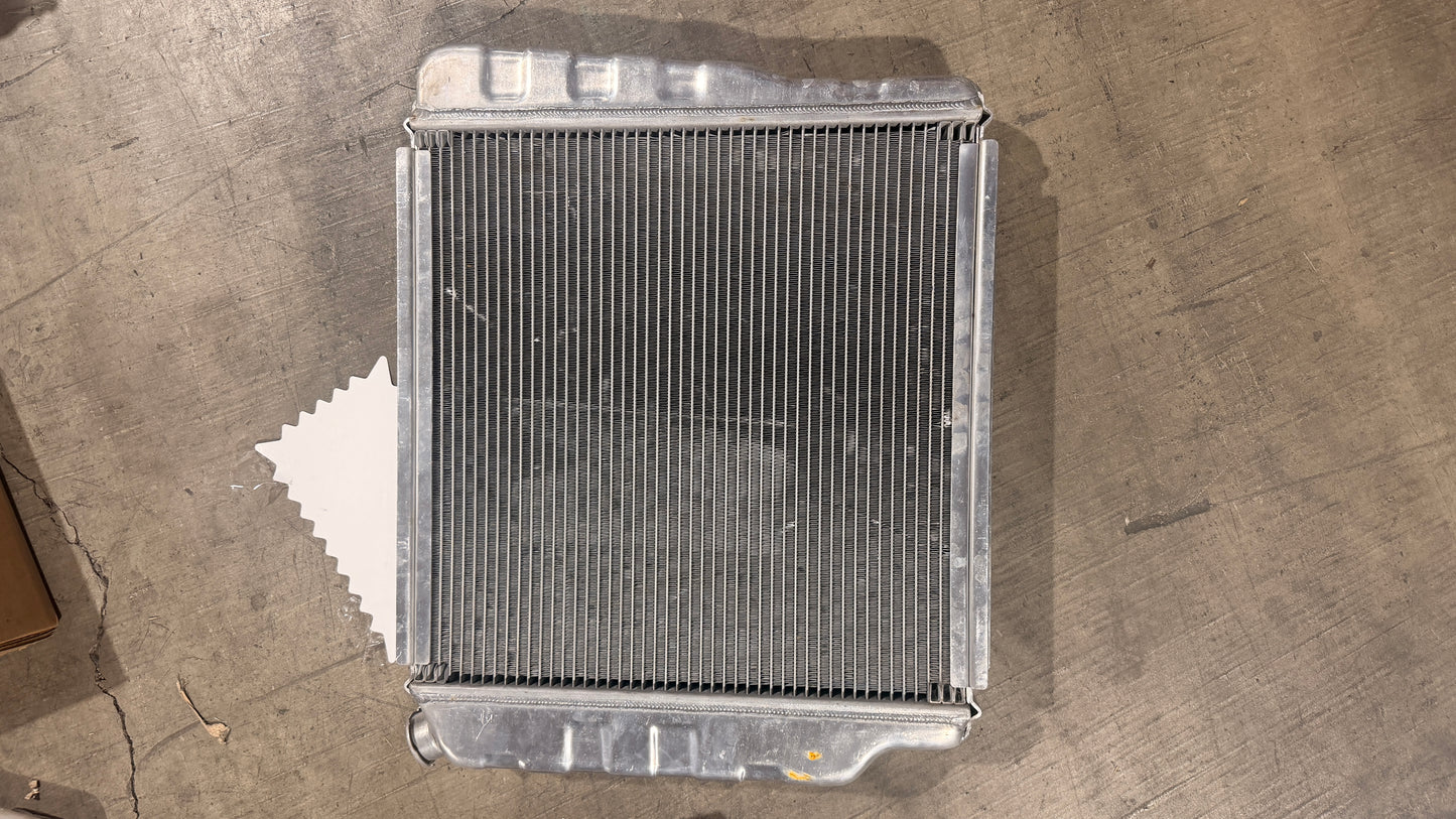 3-Core Aluminum Early Bronco Radiator for 1966-77 Ford Bronco, BLEM AA