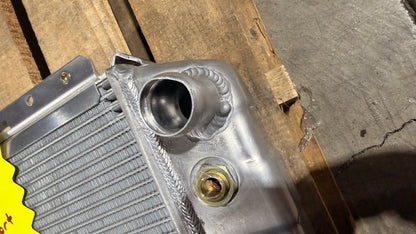 Reverse Flow 3-Core Aluminum Radiator for Early Bronco, SBF V8 w/EFI, BLEM AA