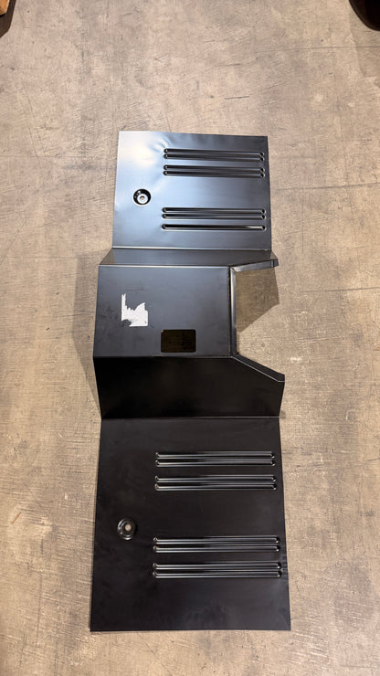 OE Style One-Piece Front Floor Pan with Transmission Tunnel, BLEM AA