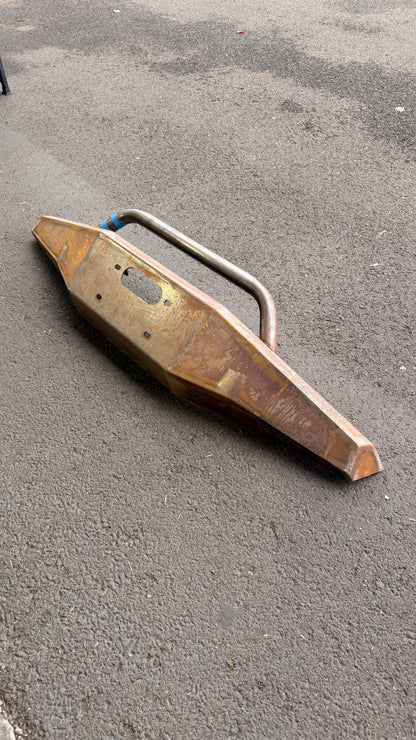 Impact Series Hidden Winch Front Bumper with Pre-Runner Bar, BLEM AA