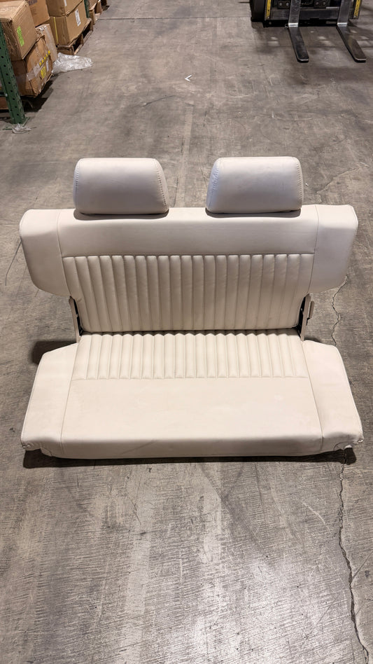 Rebuilder Rear Fold and Tumble Seat With Brackets, BLEM AA