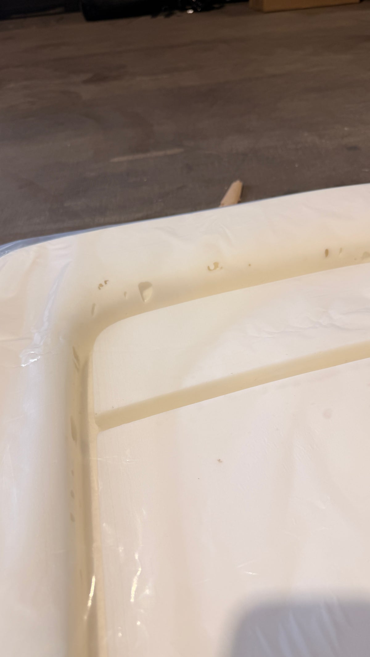 Front Bucket Seat Foam, Single, 1967-77 BLEM AA
