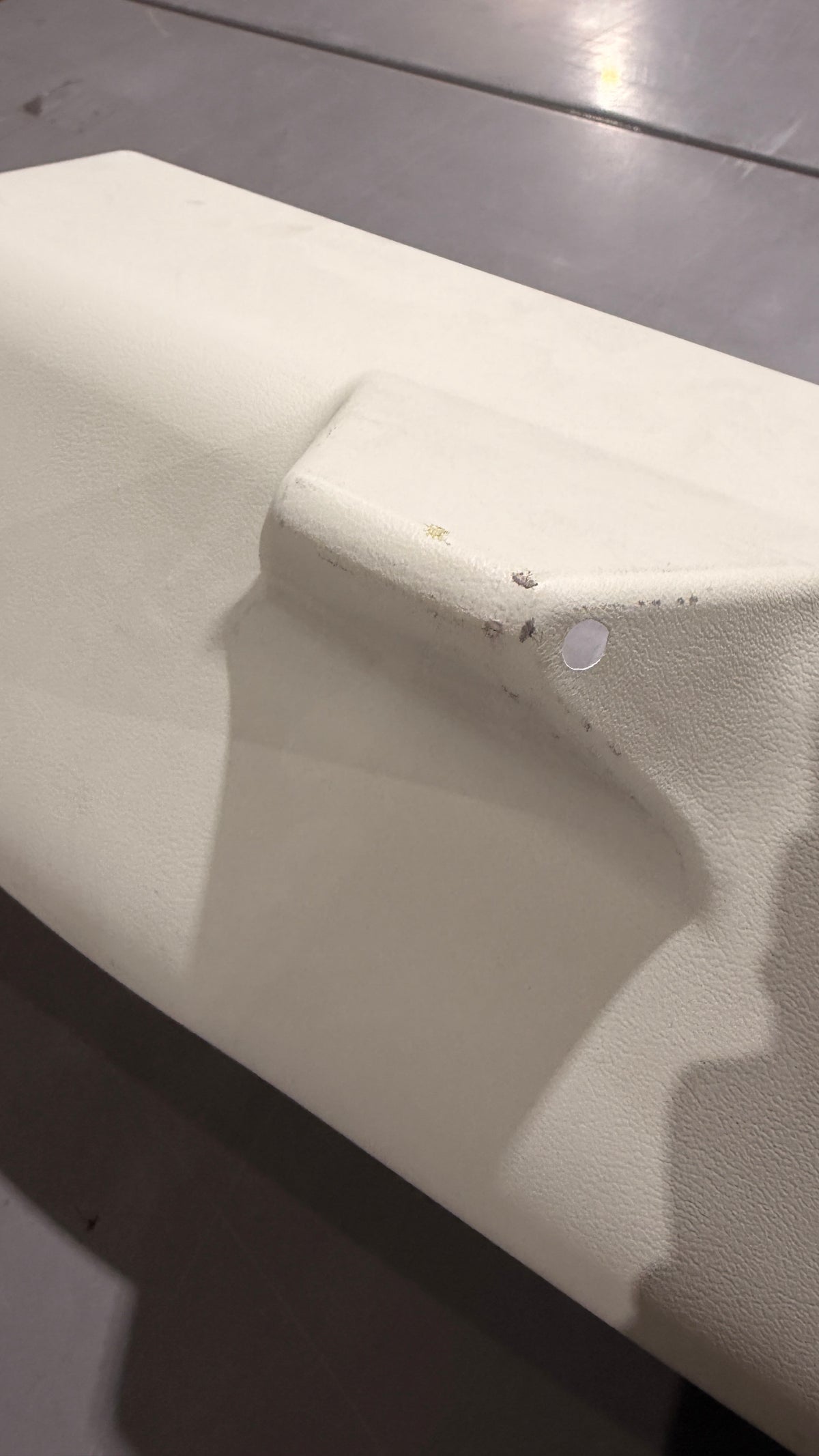 White Wiper Cover for Electric Wipers 1969-77, BLEM AA