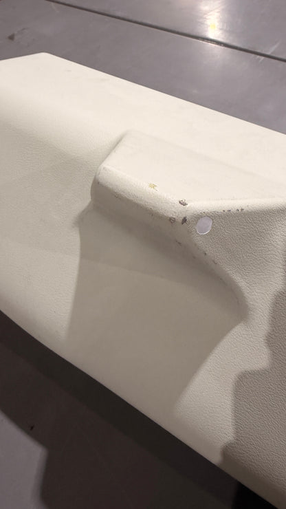 White Wiper Cover for Electric Wipers 1969-77, BLEM AA