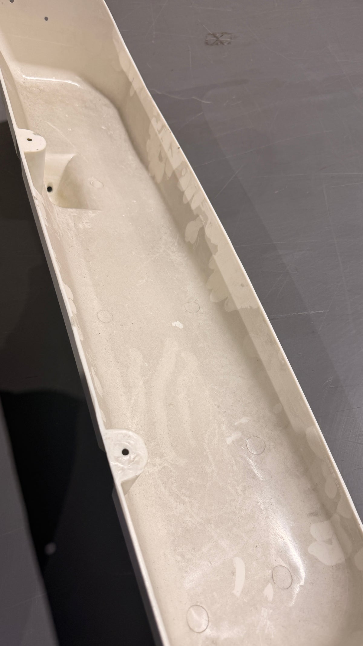 White Wiper Cover for Electric Wipers 1969-77, BLEM AA