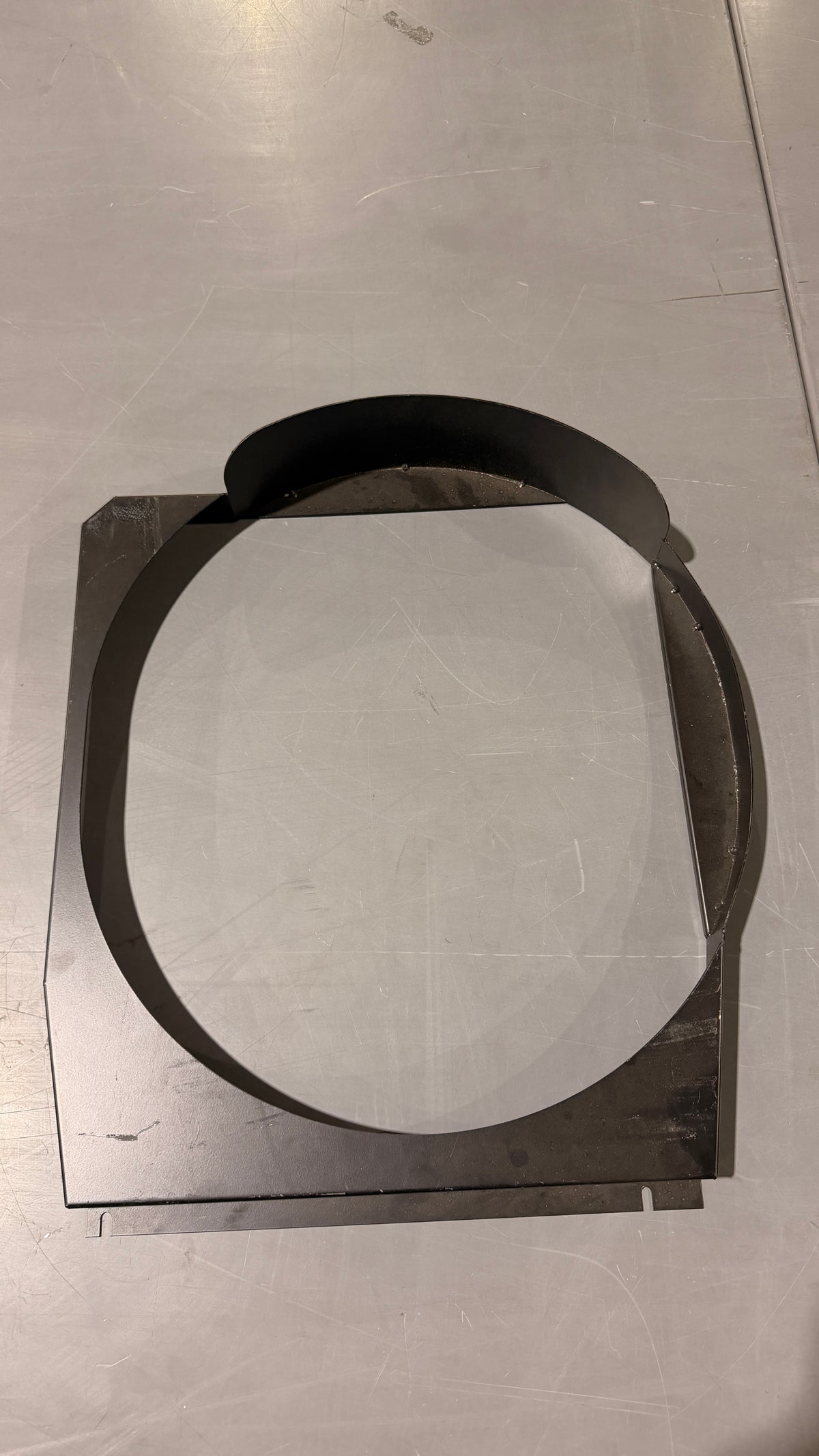 Radiator Fan Shroud, SBF V8, 1-2 Inch Body Lift, BLEM AA