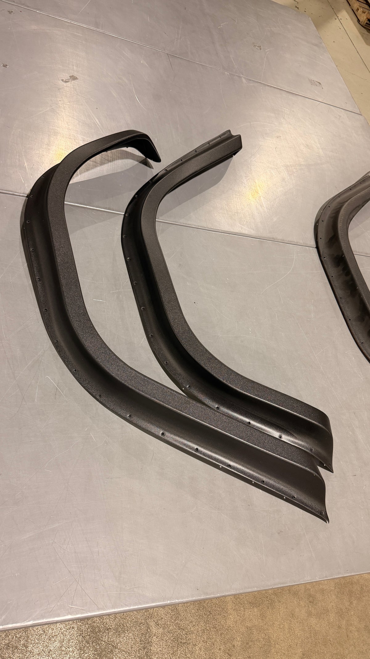 Bushwacker Fender Flares Full Set Black 1966-76 Ford Bronco BLEM AA