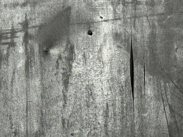 Black Rubber Rear Floor Undermat - OE Style-TORN AA