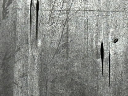 Black Rubber Rear Floor Undermat - OE Style-TORN AA