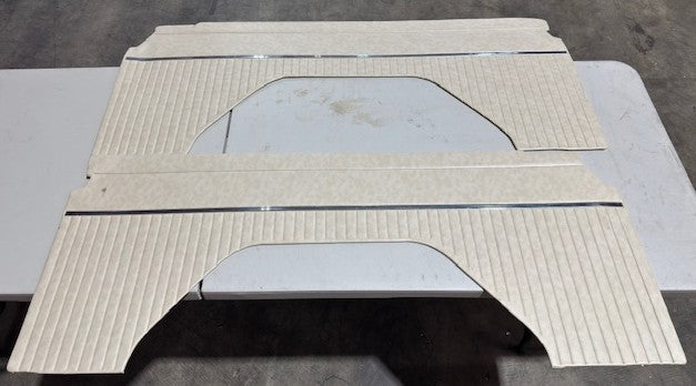 Parchment Vinyl Quarter Panel Inserts, 1977 Ford Bronco-BLEM AA