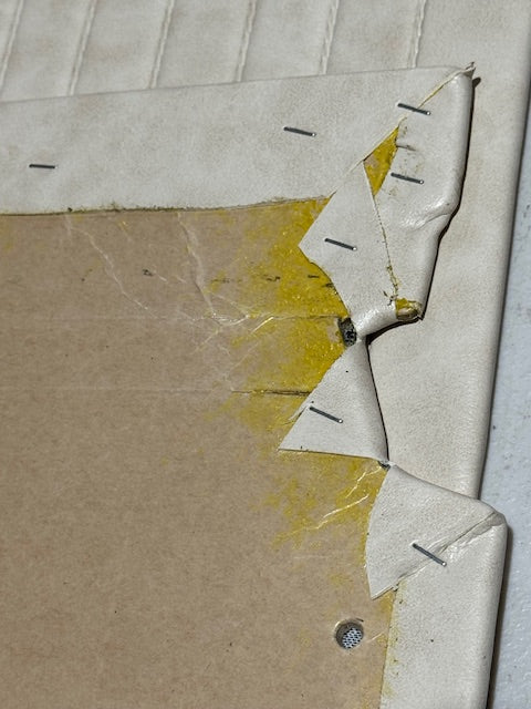 Parchment Vinyl Quarter Panel Inserts, 1977 Ford Bronco-BLEM AA