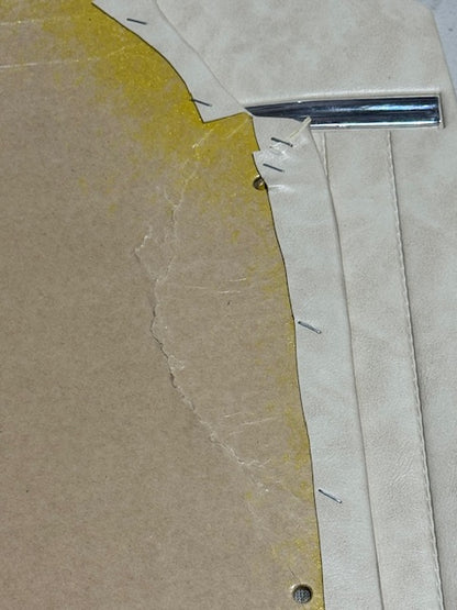 Parchment Vinyl Quarter Panel Inserts, 1977 Ford Bronco-BLEM AA
