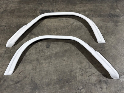 Fiberglass Rear Fender Flares w/Rivets & Welting, 1966-77 Ford Bronco BLEM AA
