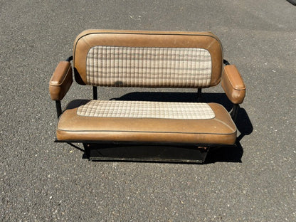 Used Stock OE Full Set of Seats, 1966-77 Ford Bronco AA Brown