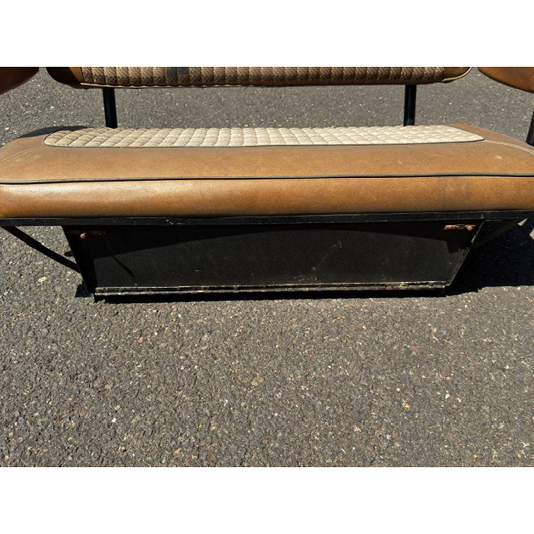 Used Stock OE Full Set of Seats, 1966-77 Ford Bronco AA Brown