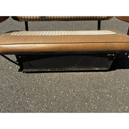 Used Stock OE Full Set of Seats, 1966-77 Ford Bronco AA Brown