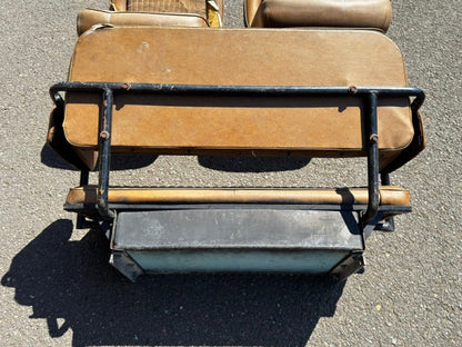 Used Stock OE Full Set of Seats, 1966-77 Ford Bronco AA Brown