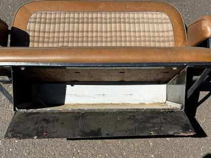 Used Stock OE Full Set of Seats, 1966-77 Ford Bronco AA Brown