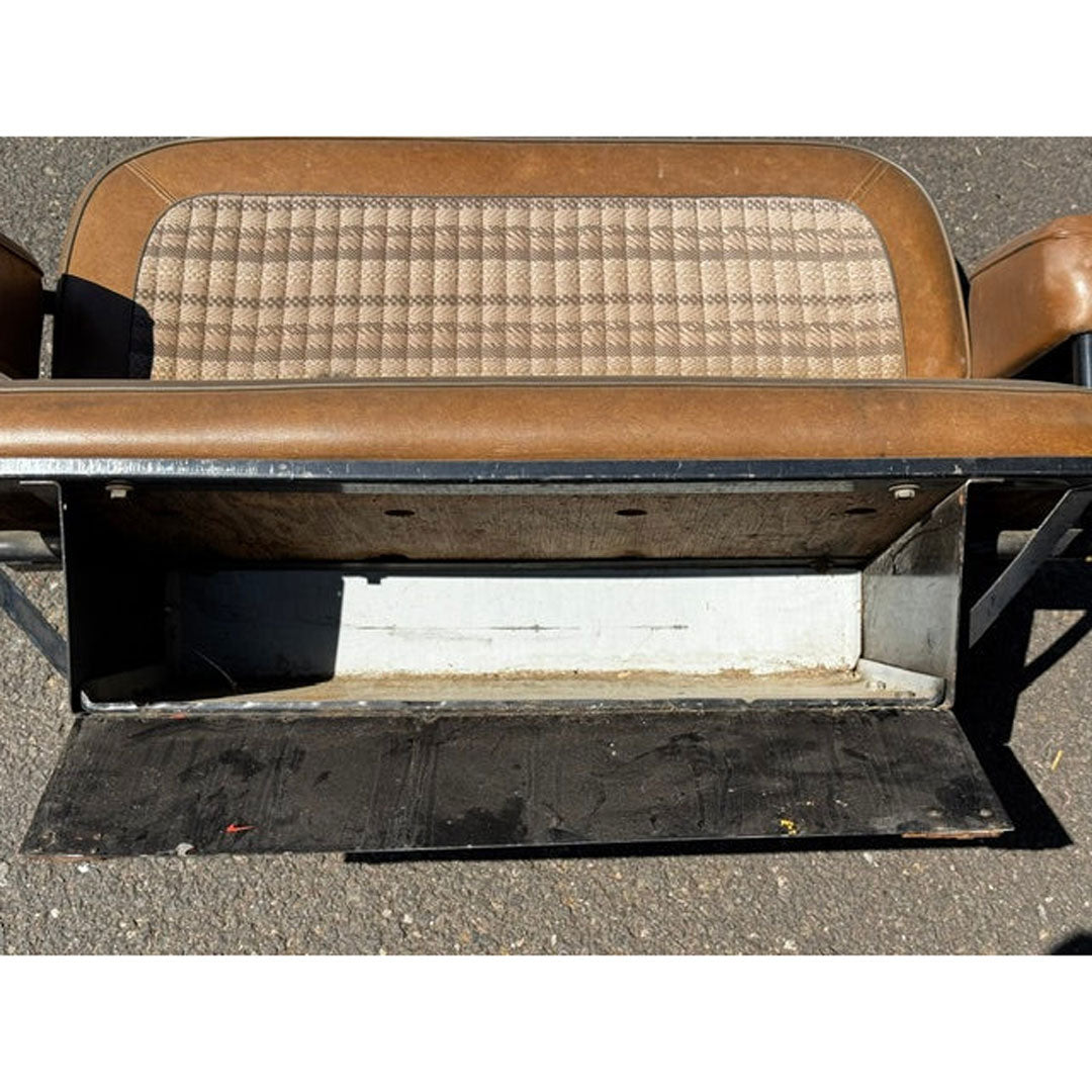 Used Stock OE Full Set of Seats, 1966-77 Ford Bronco AA Brown