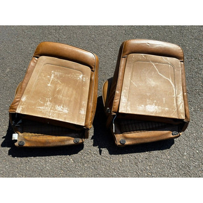 Used Stock OE Full Set of Seats, 1966-77 Ford Bronco AA Brown