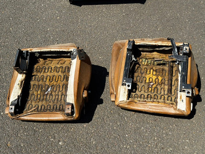 Used Stock OE Full Set of Seats, 1966-77 Ford Bronco AA Brown