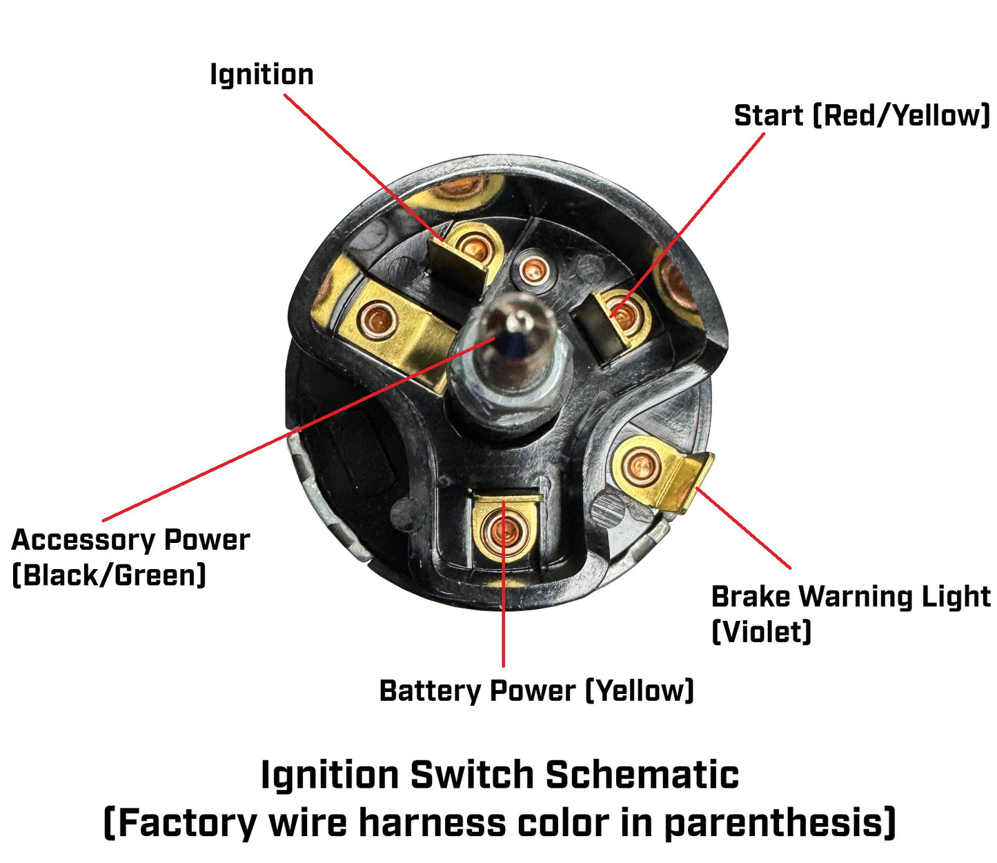 Ignition Starter Switch, 1966-77 Ford Bronco & 1961-66 Ford Truck
