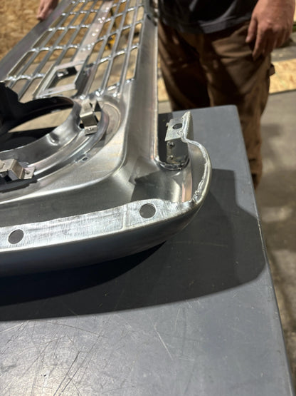 OE Stamped Steel Grille, for 1969-77 Ford Bronco BLEM AA