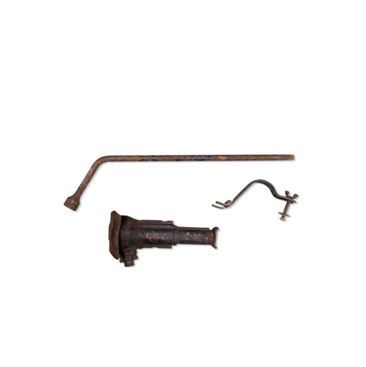 OEM Jack, Strap & Lug Wrench Kit, Used, 1966-77 Ford Bronco