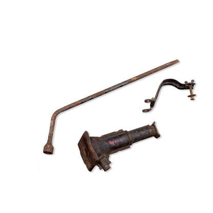 OEM Jack, Strap & Lug Wrench Kit, Used, 1966-77 Ford Bronco