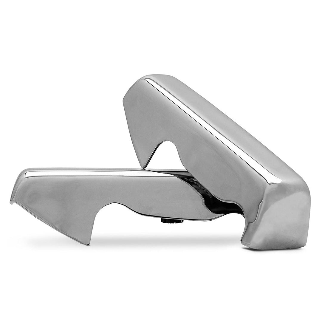 Stock Chrome Bumpers w/Bumperettes and Bolts, 1966-77 Ford Bronco