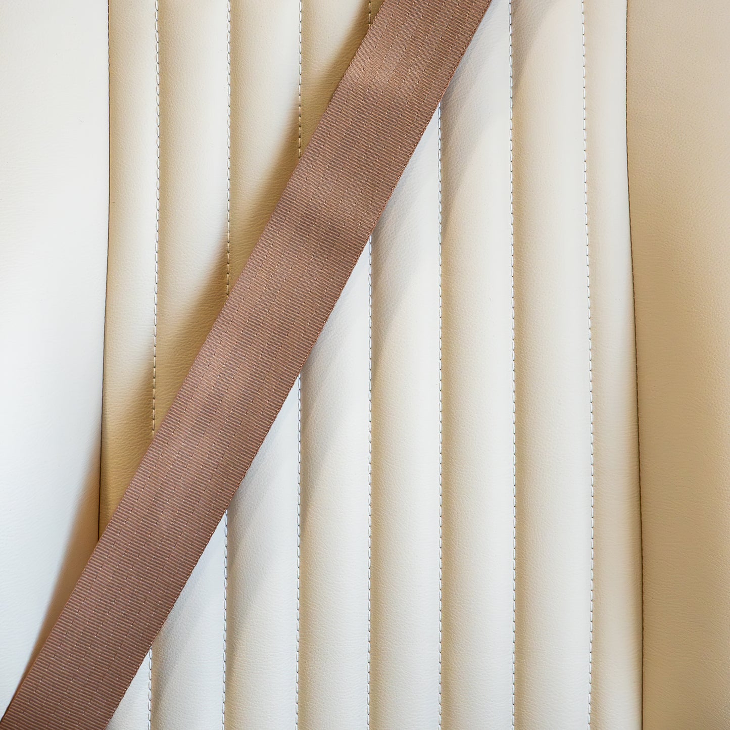 Copper Lap Seat Belt with Mounting Bolts