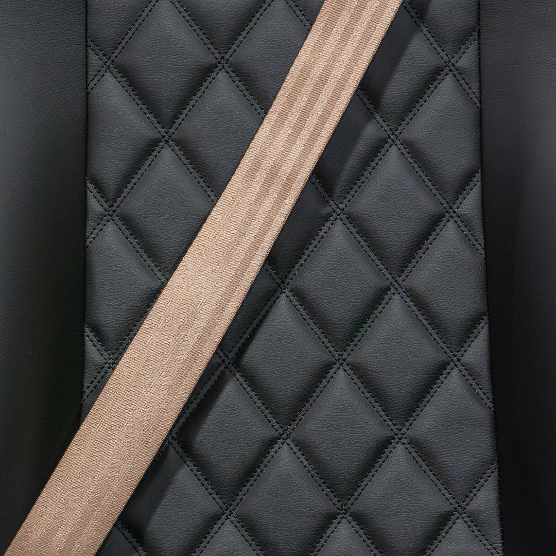 Desert Tan Lap Seat Belt with Mounting Bolts