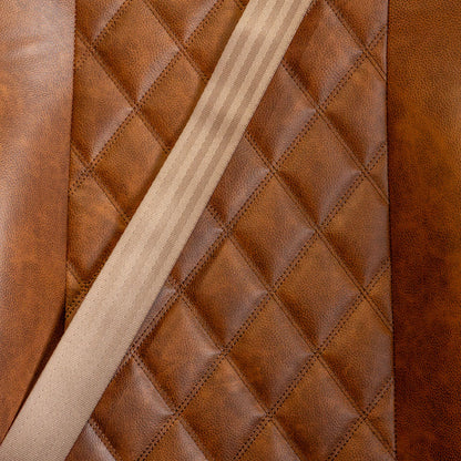 Desert Tan Lap Seat Belt with Mounting Bolts