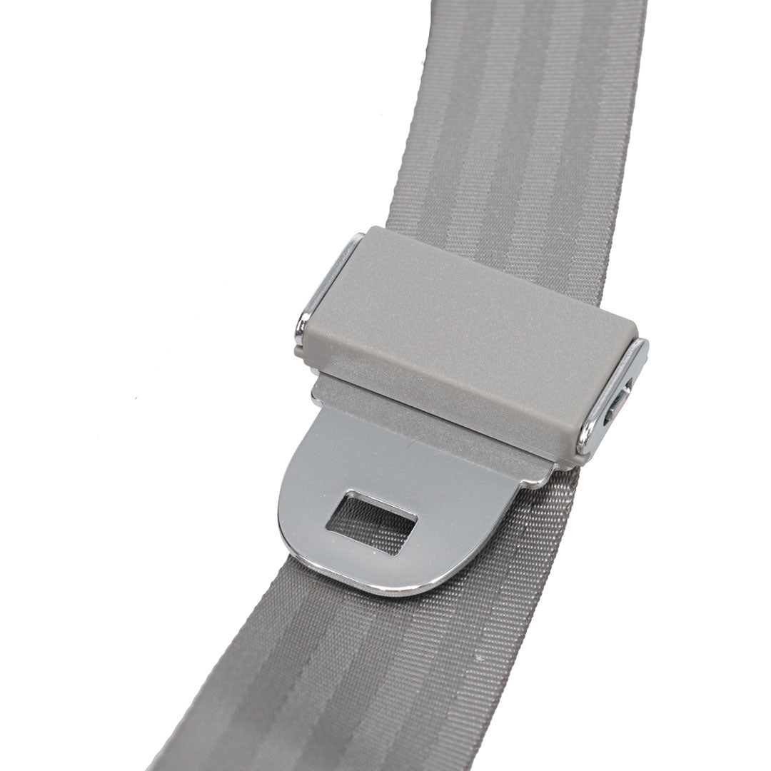 Smoke 3-point Shoulder Seat Belt Set, 1966-77 Ford Bronco