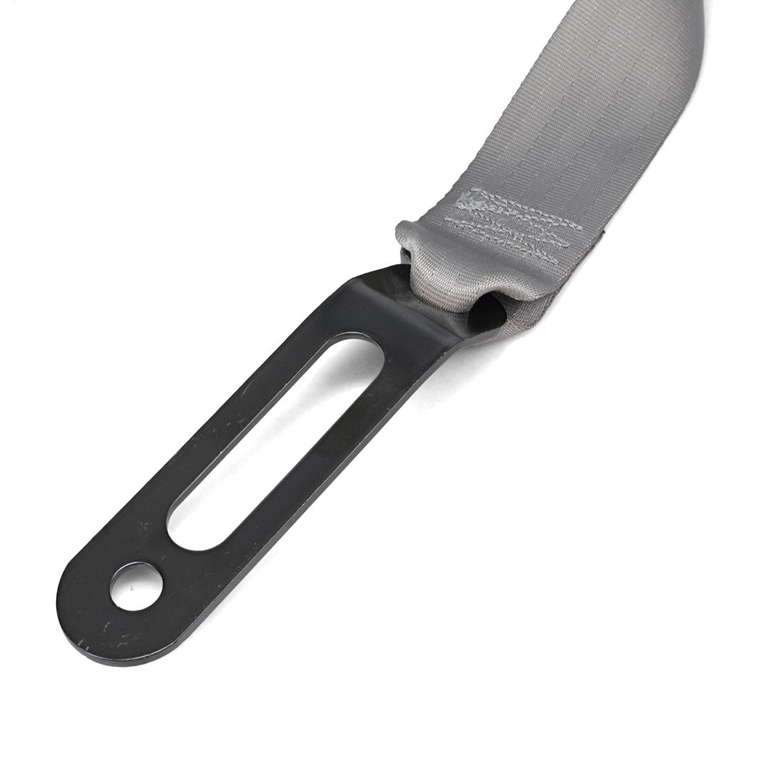 Smoke 3-point Shoulder Seat Belt Set, 1966-77 Ford Bronco