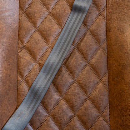 Smoke Lap Seat Belt with Mounting Bolts