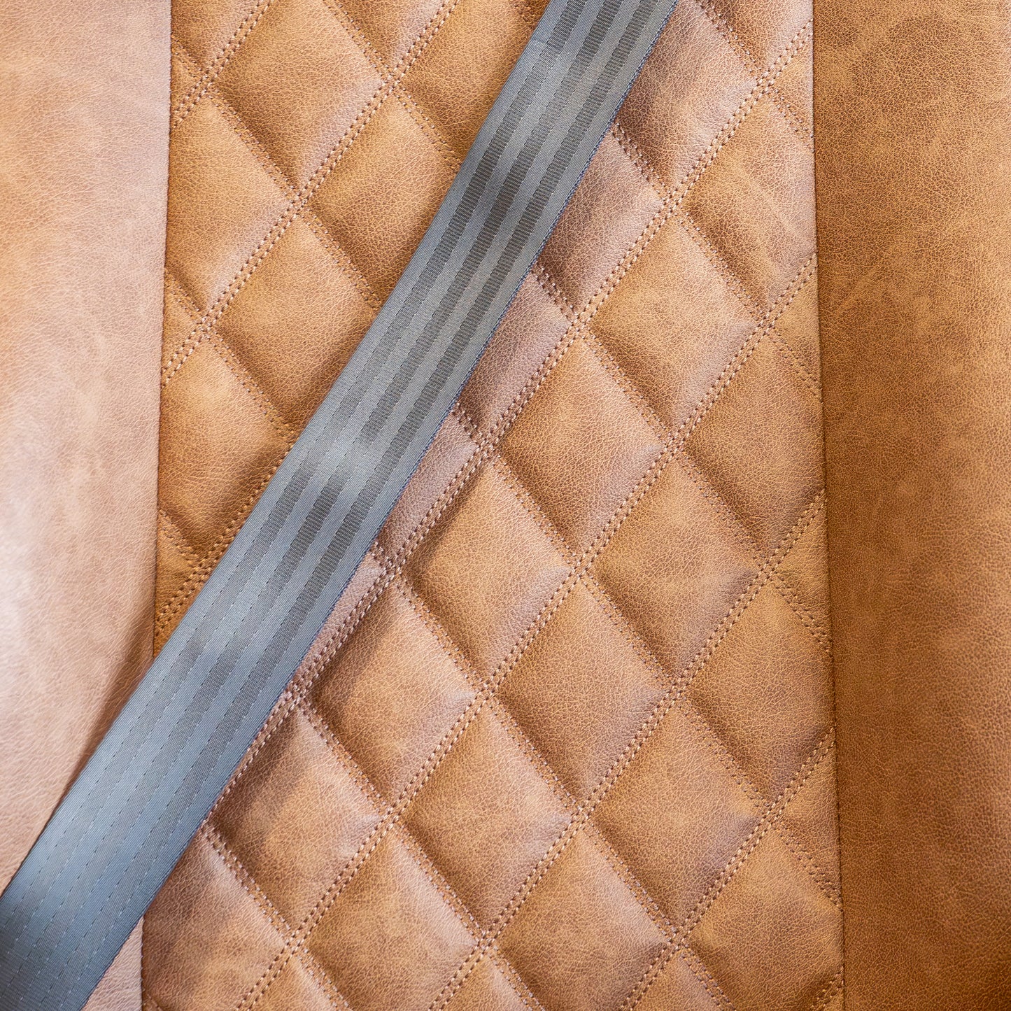 Smoke Lap Seat Belt with Mounting Bolts