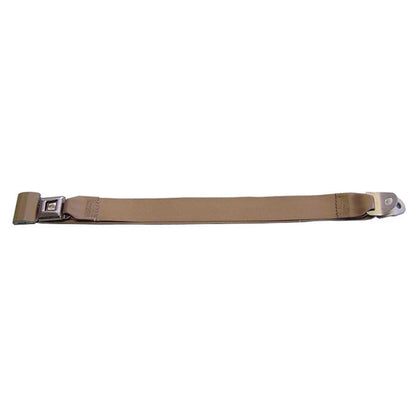Tan Lap Seat Belt with Mounting Bolts