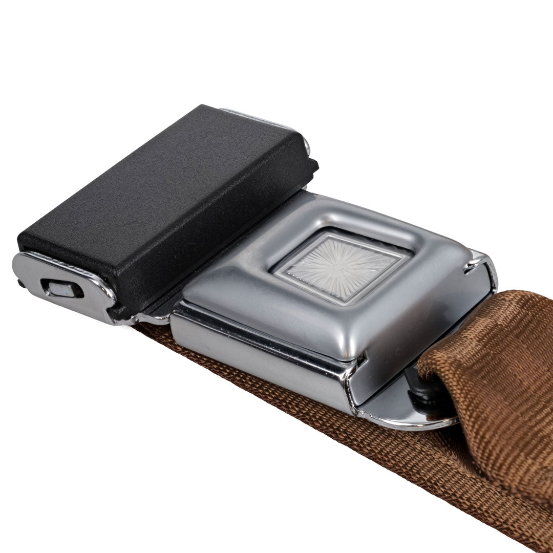 Copper Lap Seat Belt with Mounting Bolts