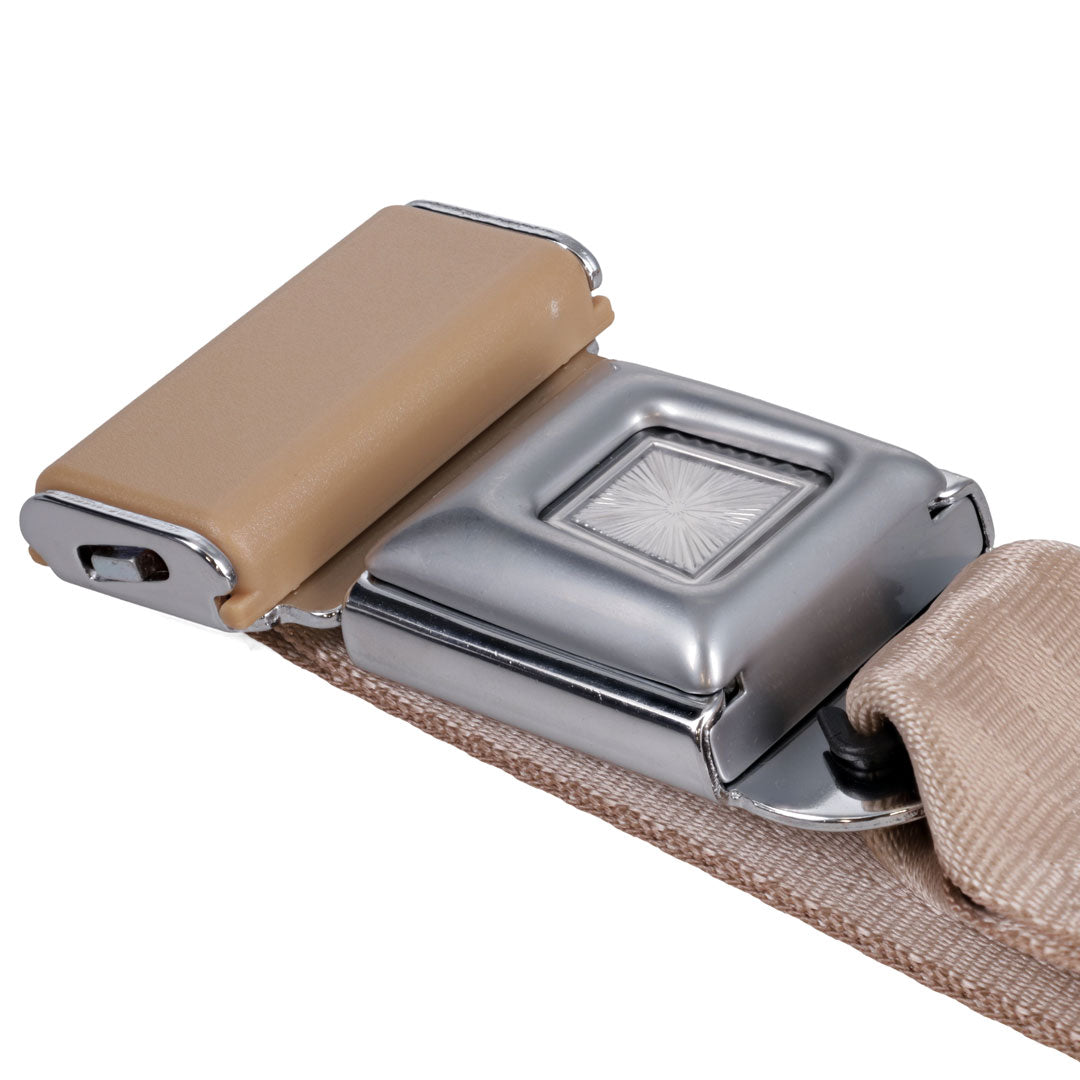 Desert Tan Lap Seat Belt with Mounting Bolts