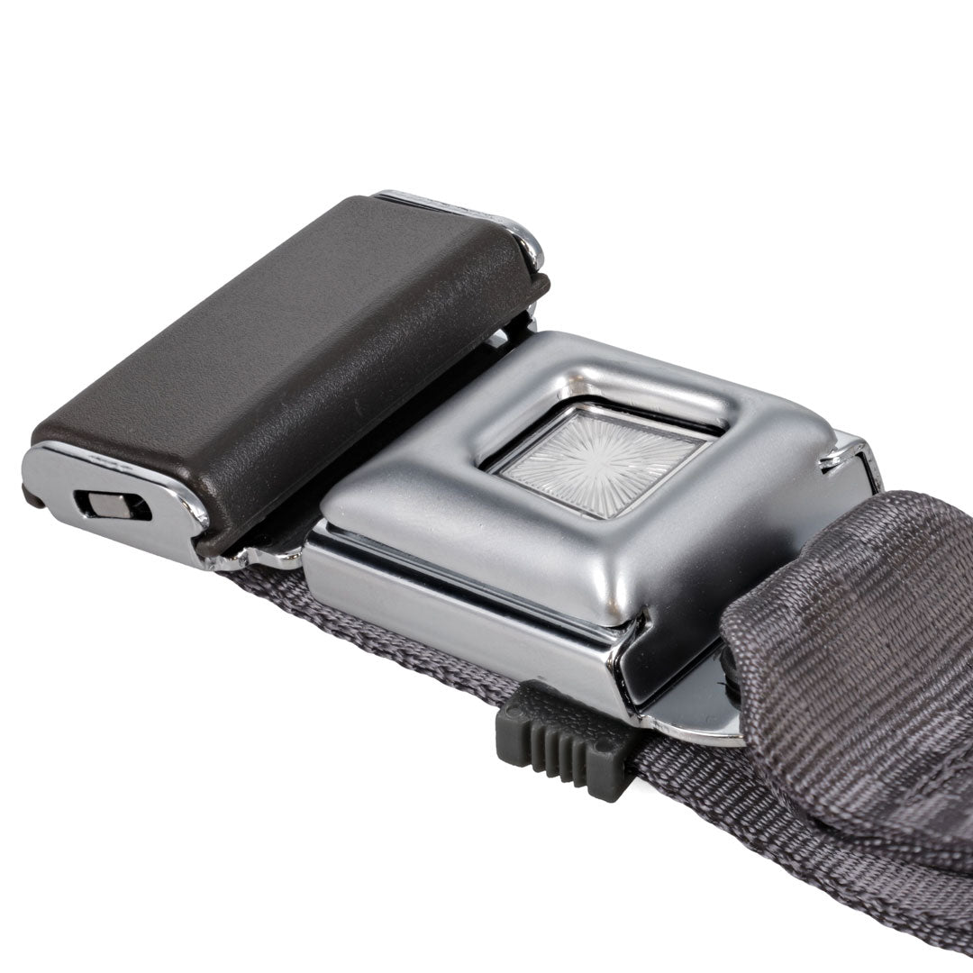 Smoke Lap Seat Belt with Mounting Bolts