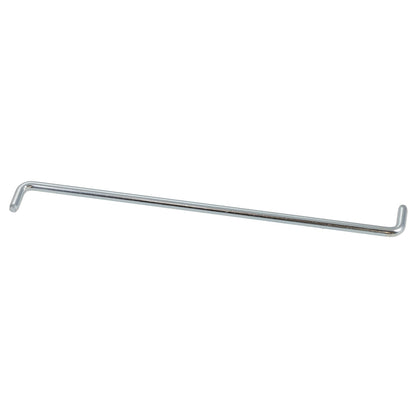 Pair of steel door rods with mounting hardware for classic Ford Bronco