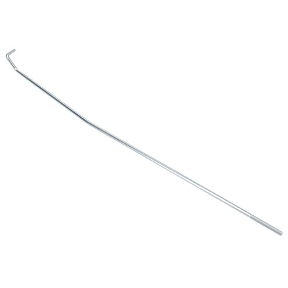 Bronco door rod kit with mounting hardware, side view