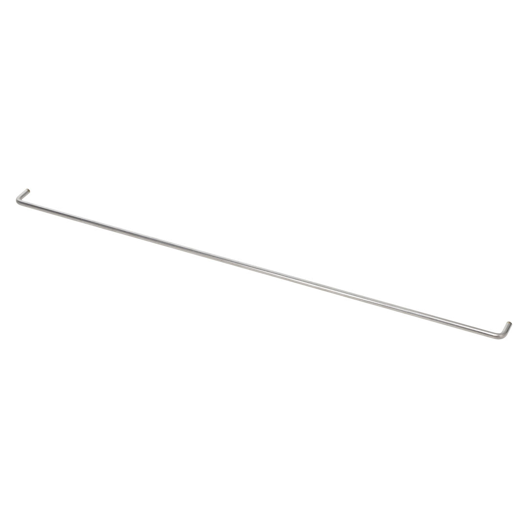 Steel door rod kit with mounting hardware for 1967 Ford Bronco, front view