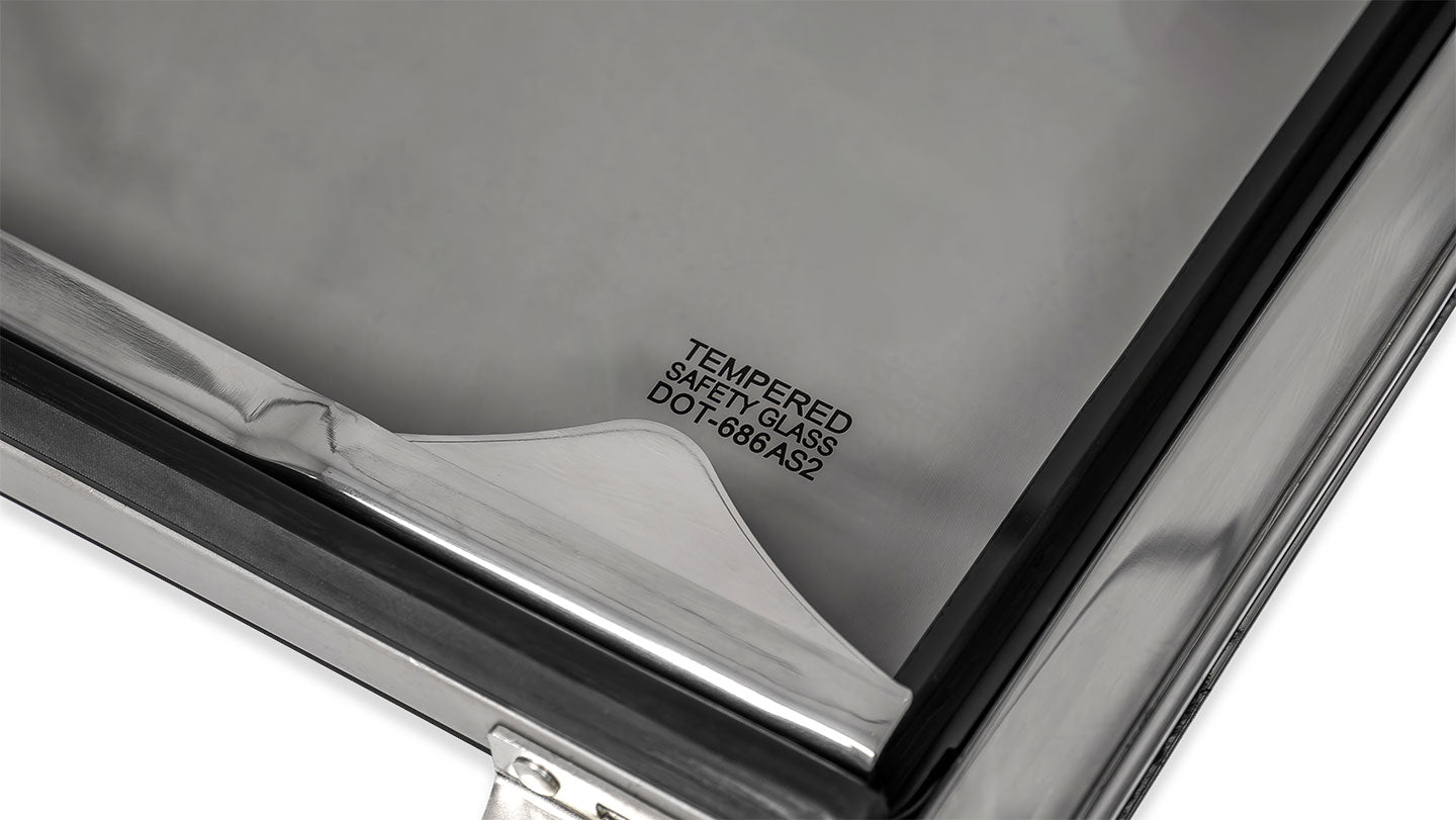 Tinted Vent Windows, Pair, 1966-77 Ford Bronco