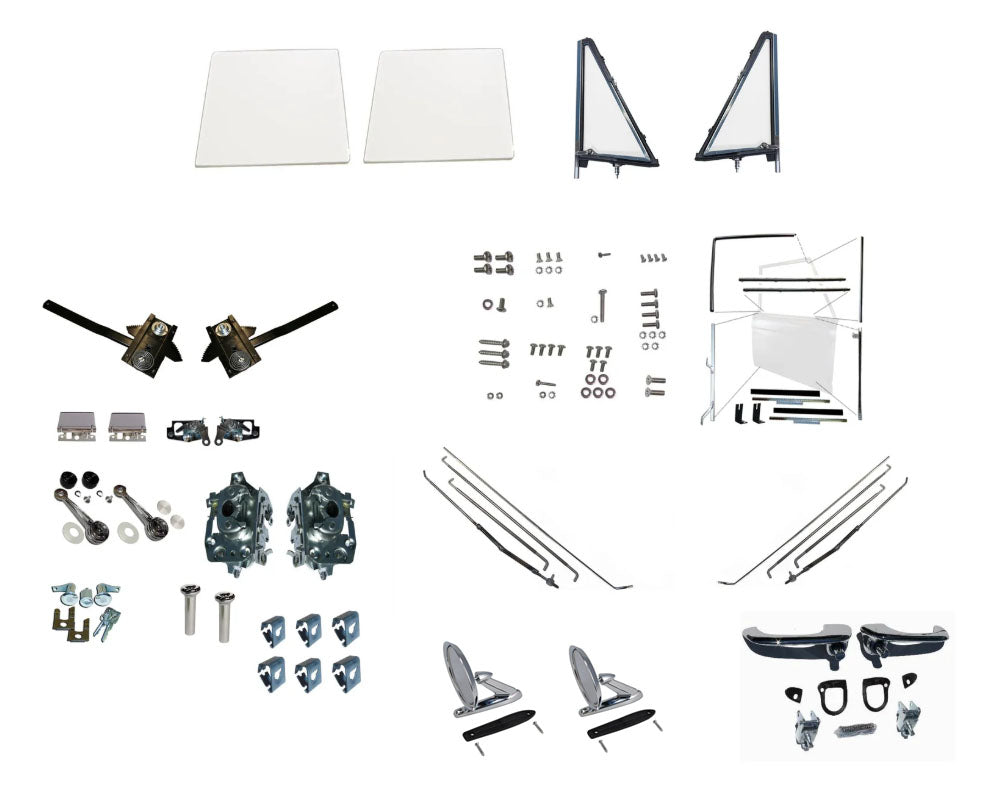 Door Rebuild Kit, 1966 Ford Bronco